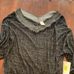 Free People Black Top